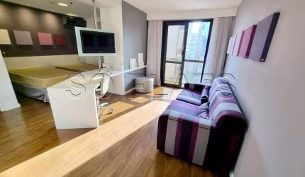 Flat Mercure SP Paraíso disponível para venda com 33m² e 01 vaga de garagem