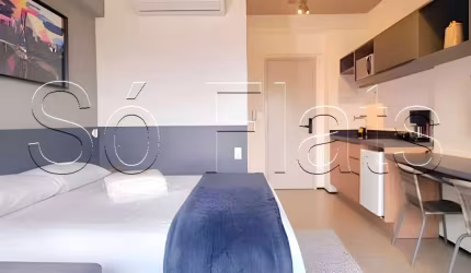 Apto no On Lorena disponível para locação com 23m² e 1 dorm. localizado ao lado da Av 9 de Julho.