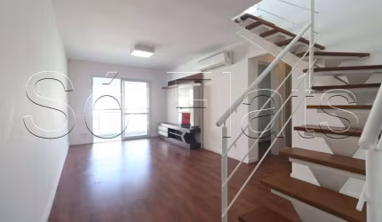 Apartamento Cobertura no  Residencial Menara 121m² 1 dormitório e 2 vagas