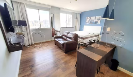 Flat Mercure Vila Olímpia disponível para venda com 25m², 1 dormitório e 1 vaga de garagem