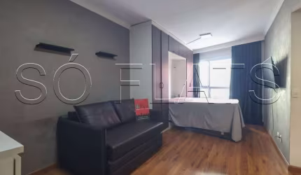 Studio Avanhandava, disponível para locação com 35m² e 01 dormitório