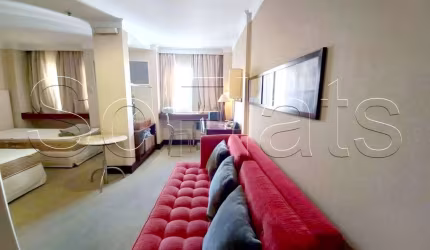 Flat disponível para locação a 1 quadra da Av. Paulista, próximo ao Shopping Cidade de São Paulo.