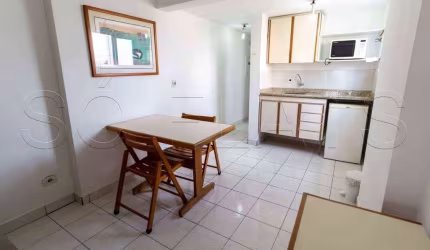 Apartamento totalmente mobiliado na Vila Mariana.