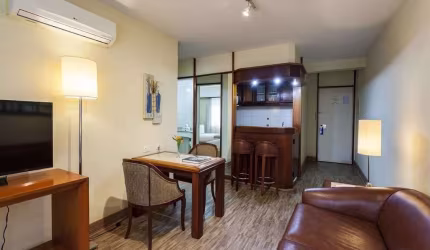 Flat La Residence Itaim disponível para venda com 39m² e 01 vaga de garagem