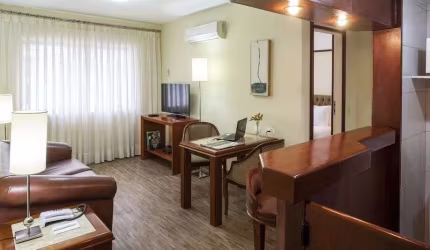 Flat La Residence Itaim disponível para venda com 39m² e 01 vaga de garagem