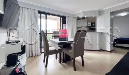 Higienópolis Classic, flat disponível para locação contendo 39m², 1 dormitório e 1 vaga de garagem.