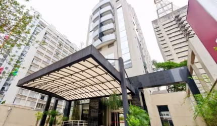 Flat Mercure Paulista próximo a Av. Paulista, prédio da Gazeta e Av. Brigadeiro Luis Antonio