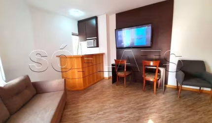 Flat Hampton Park disponível para venda com 31m² e 01 vaga de garagem