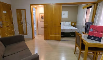 Flat Hampton Park disponível para venda com 31m² e 01 vaga de garagem