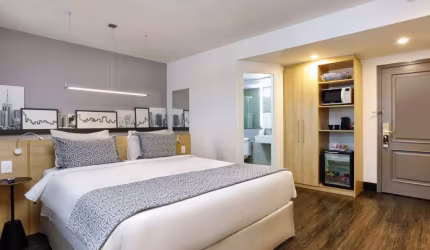 Flat mobiliado disponível para venda com 28m² e 01 vaga de garagem