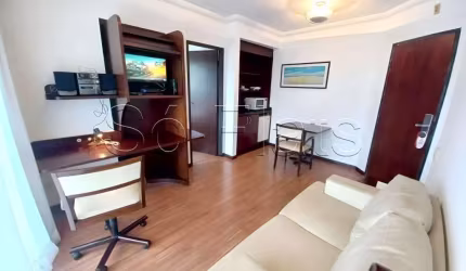 Flat em Moema Confira ! 1 Dorm 36m² 1 Vaga