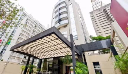 Flat Mercure Paulista no pool a poucos minutos da Av. Paulista, da estação de metro Brigadeiro