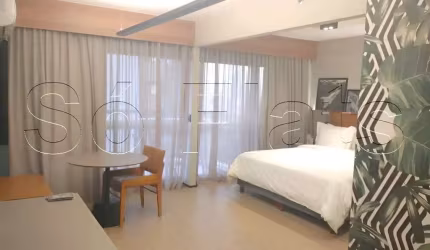 Flat Grand Mercure Itaim disponível para venda com 35m², 01 dormitório e 01 vaga de garagem