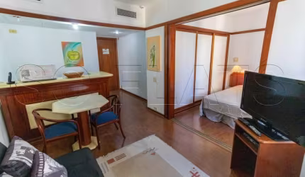 Locação Próximo a Av Paulista R Oscar Freire Acesso facil as Vias de São Paulo. Flat com 1x dorm.