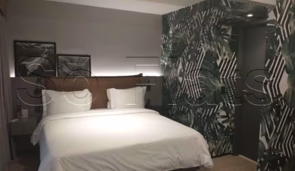 Flat Grand Mercure Itaim disponível para venda com 35m², 01 dormitório e 01 vaga de garagem