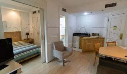 FLAT NOS JARDINS, PROXIMO A AV. PAULISTA PARA MORADIA OU INVESTIMENTO