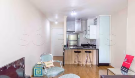 Flat disponível para locação no Saint Paul bairro do Jardins próximo da Avenida Paulista