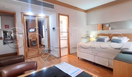 Flat disponível para locação com uma localização privilegiada ao lado da Praça Silvo Romero