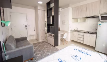 Atrium Augusta 24m², 1 dormitório, 1 vaga para locação na Bela Vista todo mobiliado aceita pet.