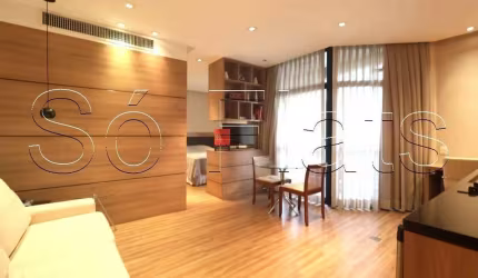 Flat Address, disponível para venda com 42m², 1 dormitório e 1 vaga de garagem