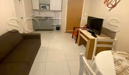 Gonzaga Flat disponível para venda com 36m² e 01 vaga de garagem