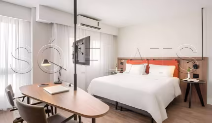 Intercity Praia de Belas, flat disponível para venda com 35m², 1 dormitório e 1 vaga de garagem
