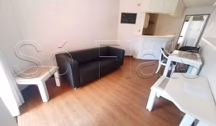 Flat Tifany disponível para venda com 52m², 01 dormitório e 01 vaga de garagem