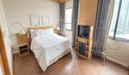 Flat no Tryp Tatuapé disponível para locação com 30m², 01 dorm e 01 vaga de garagem.