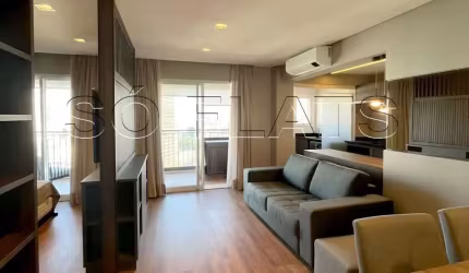 Flat de alto padrão disponível para locação na Vila Nova Conceição com excelência e serviços.