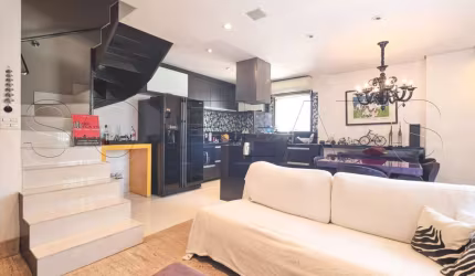Res Loft Evolution Itaim, Apto tríplex disponível para venda com 106m², 1 dormitório e 2 vagas