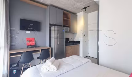 Studio On Augusta, apartamento com 23m² e 1 dormitório