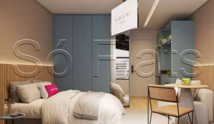 Studio Housi Paulista, apto disponível para venda com 20m², 1 dormitório e 1 vaga