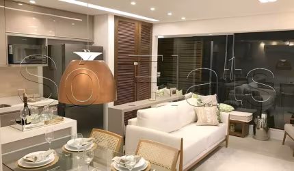 Residencial Fiori Alphaville, apartamento disponível para venda com 47m², 1 dormitório e 1 vaga