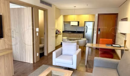Flat George V Casa Branca disponível para venda com 60m², 01 dorm e 01 vaga de garagem
