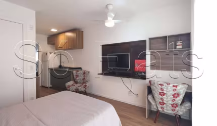 Residencial Bem Viver Design, flat disponível para locação contendo 24m² e 1 dormitório.
