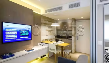 Flat Le Premier disponível para venda com 29m², 1 dormitório e 1 vaga de garagem