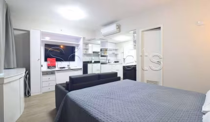 Flat para locação no Paraíso, Próximo ao Hosp. Beneficência Portuguesa com 1x dormitório.