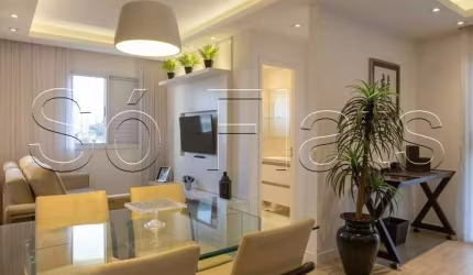 Home Flex Pacaembu, Apartamento à venda com 60m², 1 quarto e 1 vaga