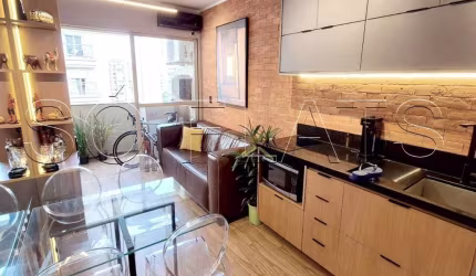 Flat Moema Top Life, disponível para venda com 33m², 1 dormitório e 1 vaga