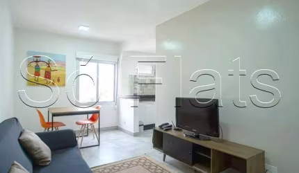 Flat São Paulo Suite Service disponível para venda com 36m², 1 dormitório e 1 vaga