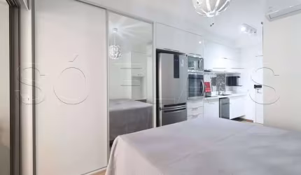Residencial Air Brooklin, studio disponível para locação contendo 34m² e 1 dormitório.