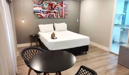 Flat prox a AACD, Hospitais Edmundo Vasconcelos, São Paulo, fácil acesso a Moema e a Vila Mariana