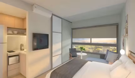 Studio Noon Small Luxury, apartamento disponivel para venda com 25m², 1 dormitório e 1 vaga