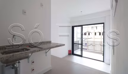 Studio disponível para locação com 30m² e 1 dorm, muito bem localizado ao lado da PUC e Av Sumaré.