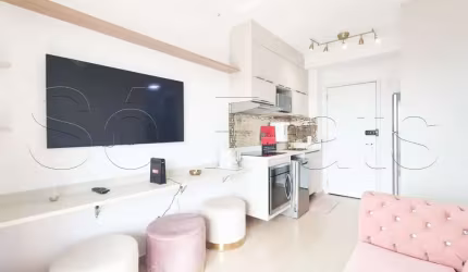 Studio Nex One Alto da Boa Vista, flat disponível para locação contendo 33m² e 1 dormitório.
