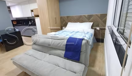 Residencial Regência, flat disponível para locação contendo 34m² e 1 dormitório.