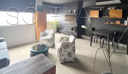 Flat Mercure Vila Olímpia disponível para venda com 55m², 01 dorm e 01 vaga de garagem