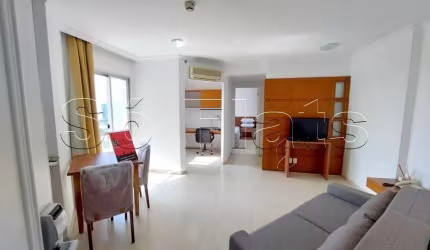 Flat disponível para locação na Rua Bela Cintra, próximo a Faculdade Mackenzie e Av. Paulista.