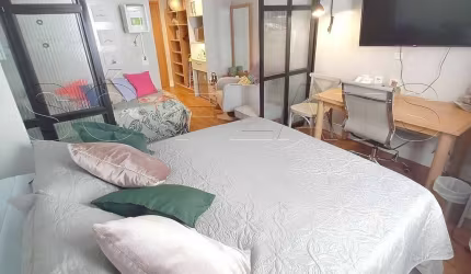 Flat no Slaviero Downtown disponível para locação com 25m², 01 dormitório e 01 vaga de garagem.