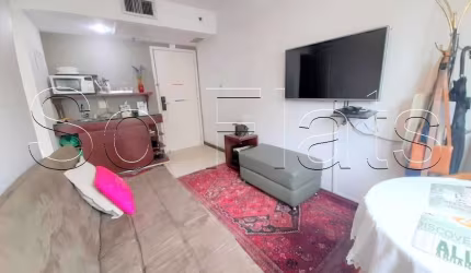 Flat Melia Ibirapuera disponível para venda com 32m², 01 dorm e 01 vaga de garagem